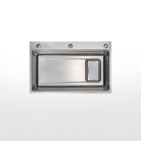 Chậu Rửa Chén 1 hố Inox 304 Silver kích thước 77cm Malloca Silver MS7750SI