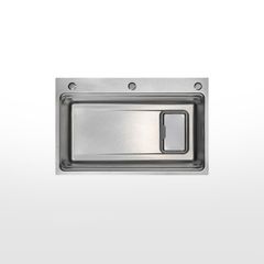 Chậu Rửa Chén 1 hố Inox 304 Silver kích thước 77cm Malloca Silver MS7750SI