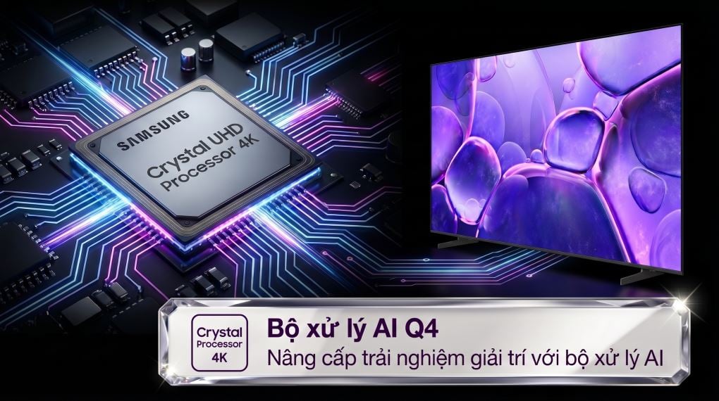 Smart Tivi Crystal UHD Samsung 4K 65 inch UA65U8550F - Bộ xử lý Smart Tivi Crystal UHD Samsung 4K 65 inch UA65U8550F - Bộ xử lý