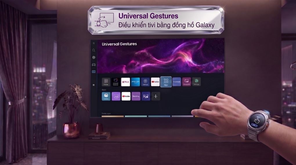 Smart Tivi Crystal UHD Samsung 4K 65 inch UA65U8550F - Tiện ích Smart Tivi Crystal UHD Samsung 4K 65 inch UA65U8550F - Tiện ích
