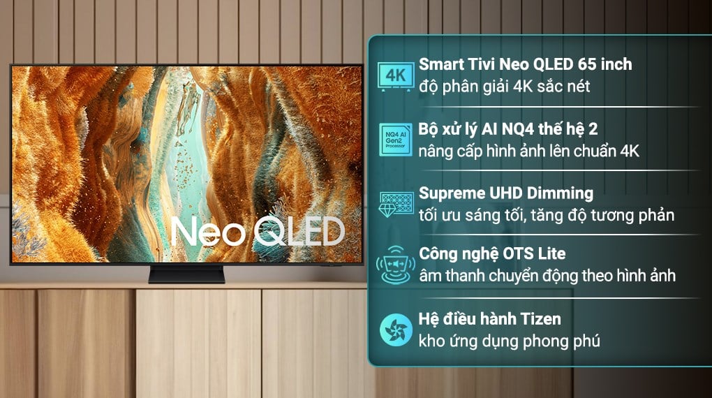 Tivi Neo QLED Samsung 4K 50 inch QA50QN70F