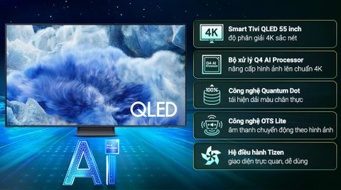 Tivi QLED Samsung 4K 50 inch QA50Q8F5