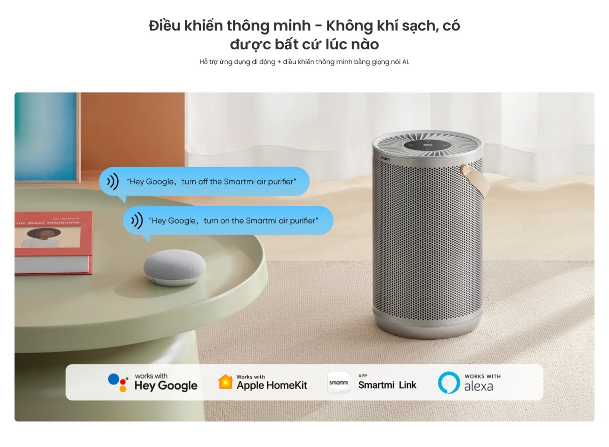 Máy lọc không khí Smartmi P2 máy lọc không khí diện tích 30m² – ảnh 6
