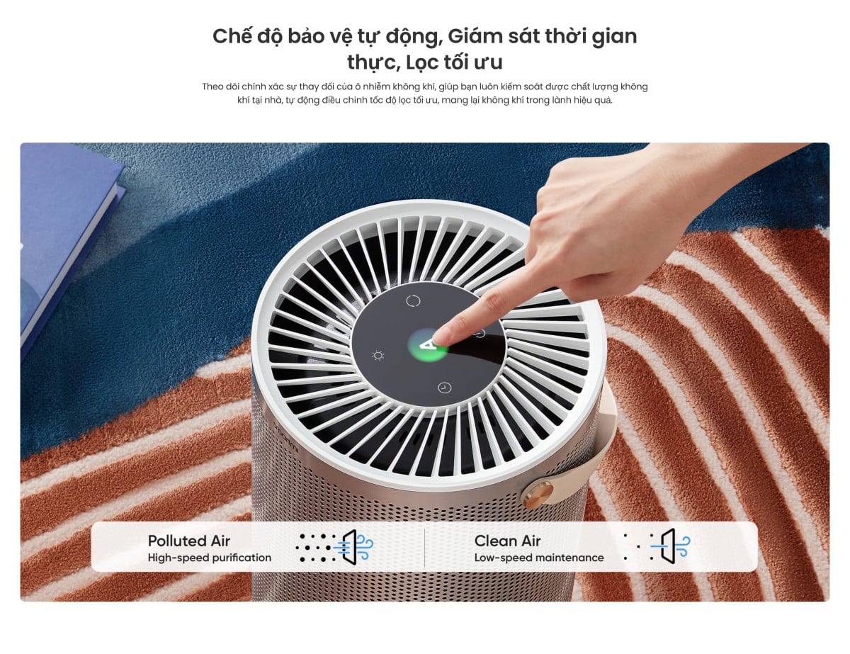 Máy lọc không khí Smartmi P2 máy lọc không khí diện tích 30m² – ảnh 7
