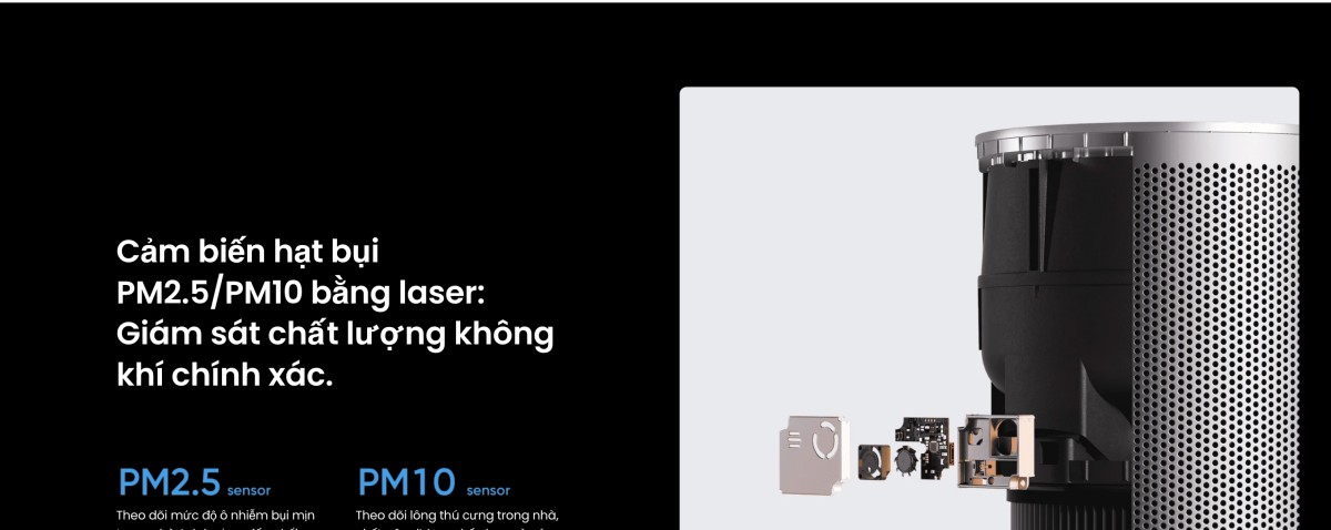 Máy lọc không khí Smartmi P2 máy lọc không khí diện tích 30m² – ảnh 8