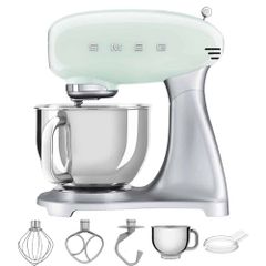 Máy Trộn Bột Smeg SMF02PGEU Pastel Green ảnh 4