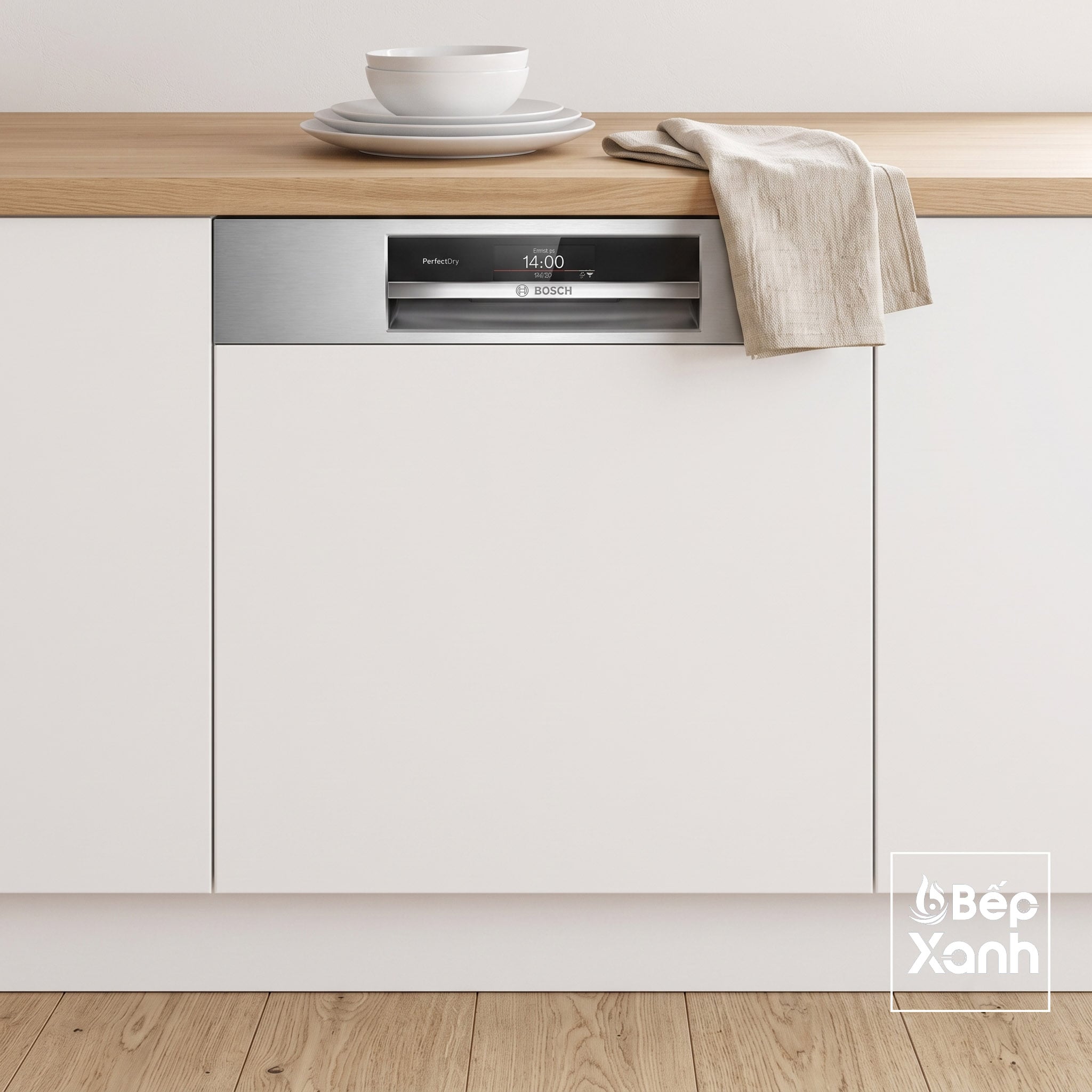 SMI8ZDS81T — Máy rửa chén bán âm Bosch Series 8, Made in Germany