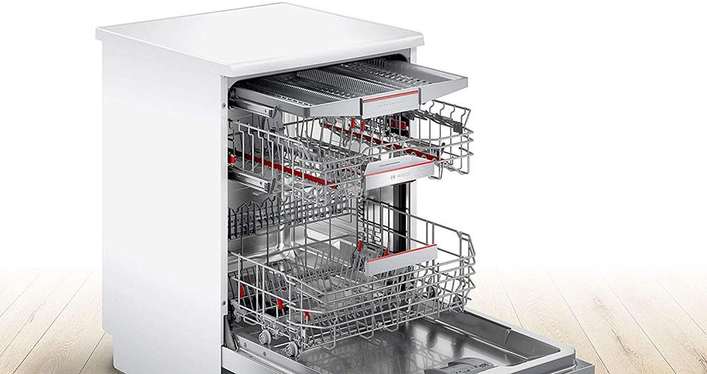 Máy rửa chén Bosch SMS6ECW57E Bát Series 6 – Độc Lập trong không gian sống