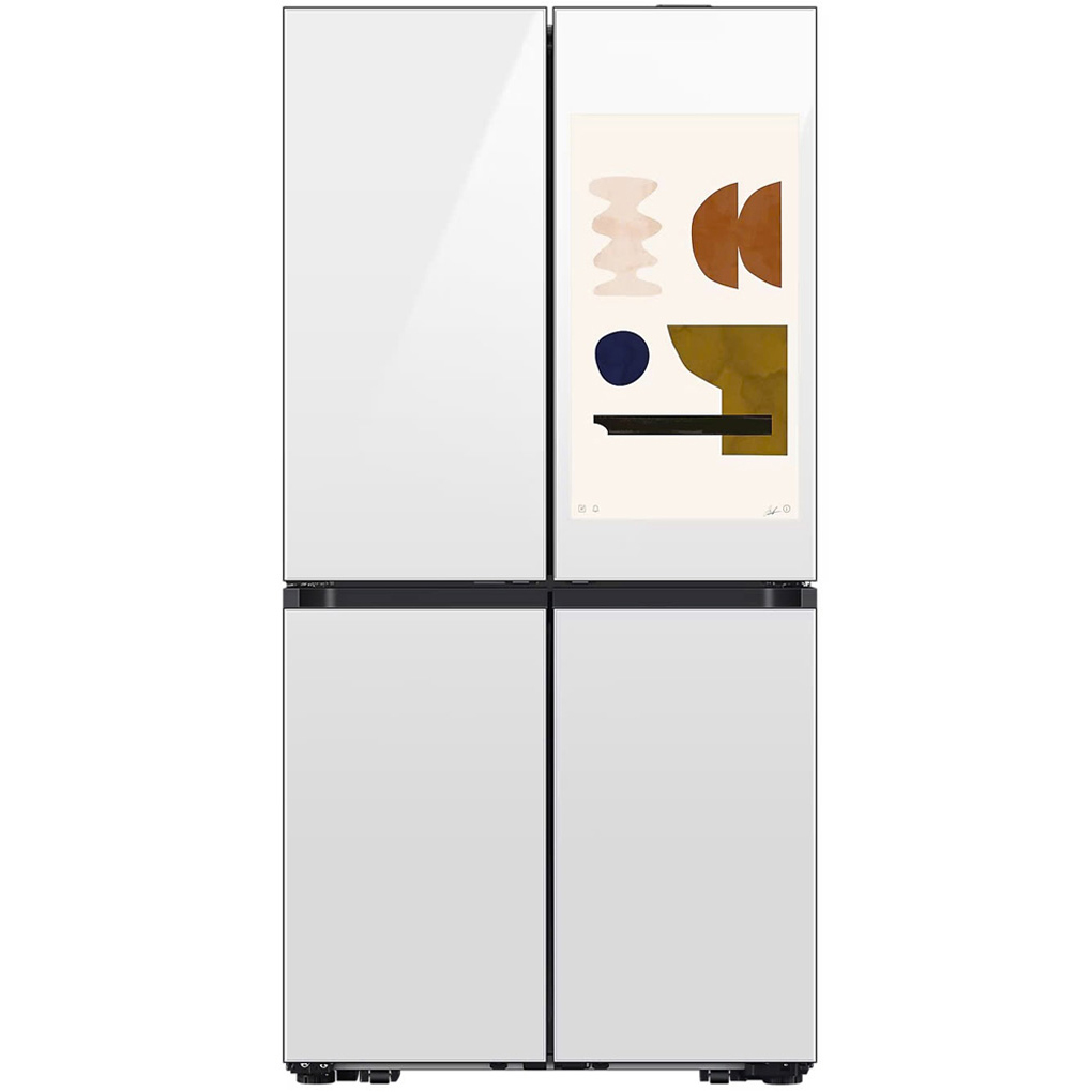 Tủ lạnh Samsung Inverter 636 lít Bespoke RF65DB990012SV Trắng Thạch Anh