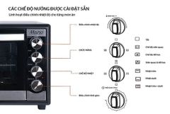 Lò nướng 50L Sunhouse Mama SHD4250S ảnh 8