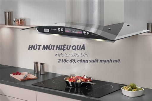 Máy hút mùi kính cong Sunhouse SHB6626 – ảnh 6