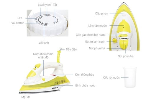 Bàn là hơi Sunhouse SHD2067 – ảnh 7