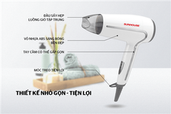 Máy sấy tóc Sunhouse SHD2308W ảnh 3