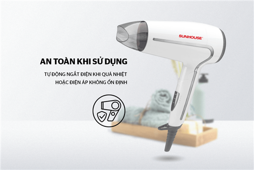 Máy sấy tóc Sunhouse SHD2308W – ảnh 5