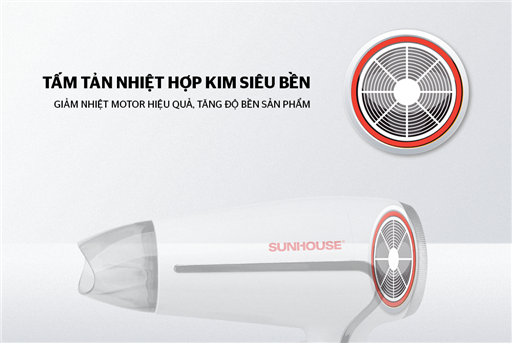 Máy sấy tóc Sunhouse SHD2308W – ảnh 6