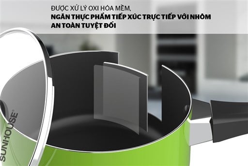 Nồi quấy bột chống dính Sunhouse SHG-MP14 – ảnh 5