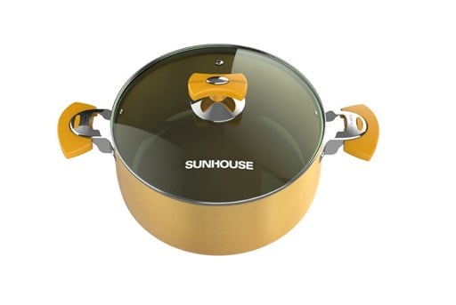 Bộ nồi anod Sunhouse SHG2703GA