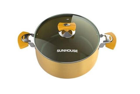 Bộ nồi anod Sunhouse SHG2703GA