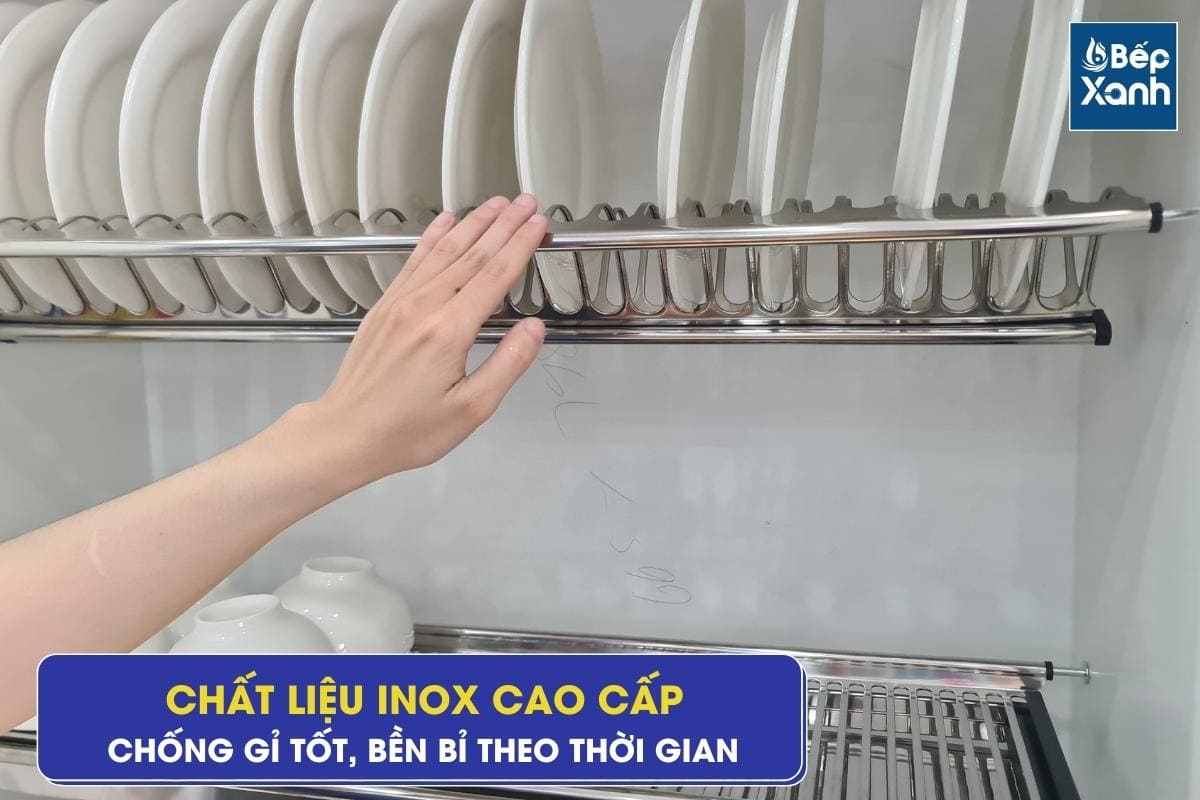 Giá bát cố định Eurogold EU01070 - Inox 201, 70cm – ảnh 5