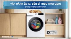 Máy giặt Samsung AI EcoBubble Inverter 10 kg WW10DG6U34LESV ảnh 4
