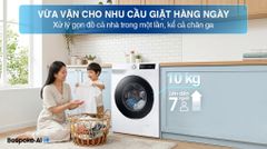 Máy giặt Samsung AI EcoBubble Inverter 10 kg WW10DG6U34LESV ảnh 2