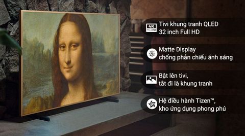 Tivi khung tranh The Frame Samsung 4K 32 inch QA32LS03B