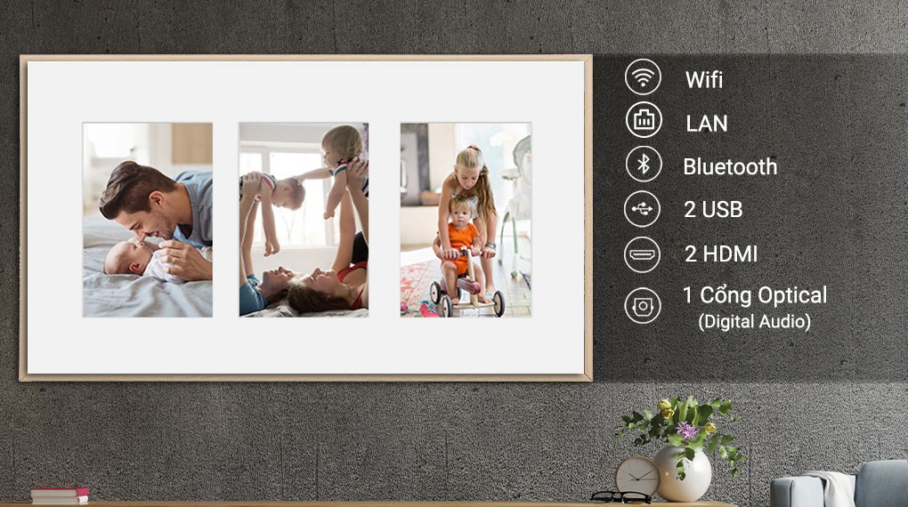Tivi khung tranh The Frame Samsung 4K 32 inch QA32LS03B – ảnh 5