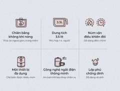 Nồi chiên không dầu Bear QZG-B14D1 ảnh 5