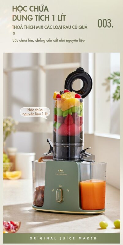 Máy ép chậm đa năng Bear YZJ-D01Y6 – ảnh 7
