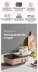 Bếp nướng và lẩu đa năng Bear DKL-C12D1 ảnh 6