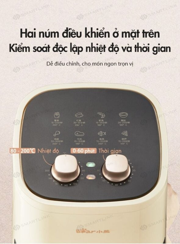 Nồi chiên không dầu Bear QZG-E12H9 – ảnh 7