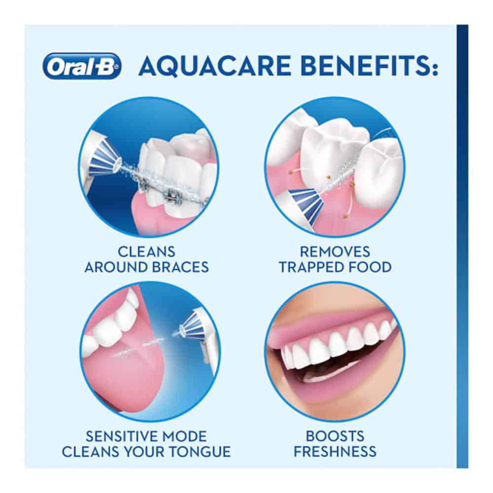 Tăm Nước Oral-B Aquacare 4 Type 3726 MDH20.016.2 – ảnh 8