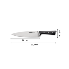 Dao thép Đức liền khối Ice Force Tefal K2320214, thái thịt 20cm