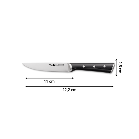 Dao thép đức liền khối Ice Force Tefal K23209, gọt trái cây 11cm