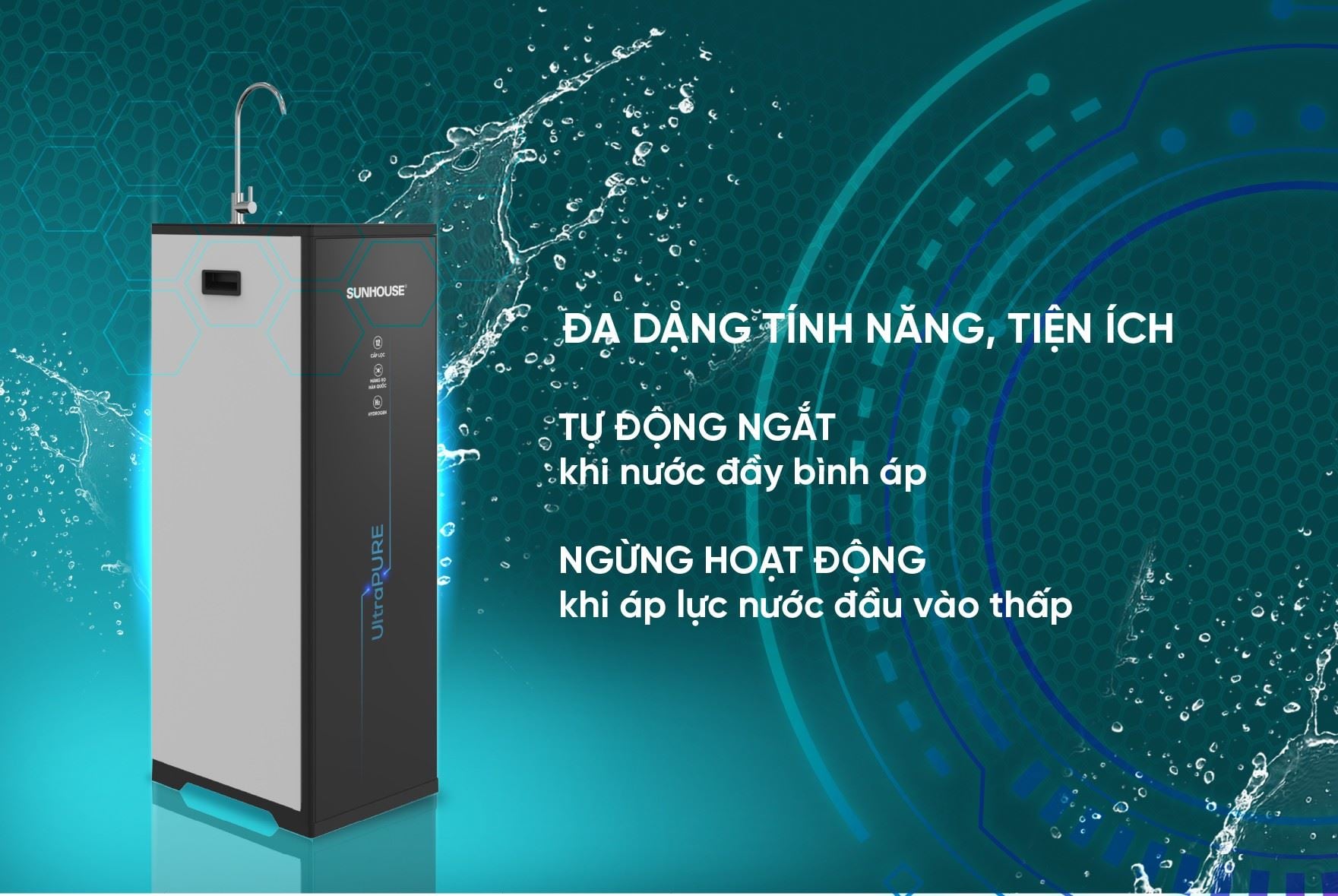 Máy lọc nước Sunhouse SHA8896L - hình ảnh thực tế Máy lọc nước Sunhouse SHA8896L - hình ảnh thực tế