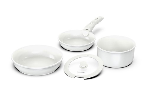 Bộ nồi chảo cán rời chống dính 3 món Sunhouse trendy SHG509M