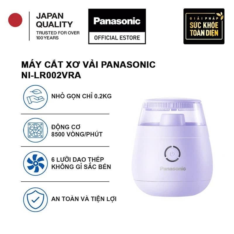 Máy cắt xơ vải cầm tay có 6 lưỡi dao Panasonic NI-LR002VRA – ảnh 3