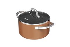Bộ nồi chảo chống dính đáy từ Sunhouse SHG8081MB ảnh 2