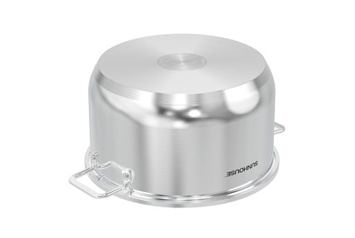 Bộ nồi chảo inox impact plus Sunhouse healthy SHG991 – ảnh 6