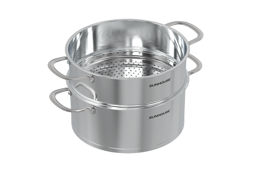 Bộ nồi inox 5 đáy Sunhouse SH556 – ảnh 4