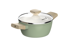 Bộ nồi phủ sứ nano đáy từ Sunhouse healthy SHG7979MT1 ảnh 2