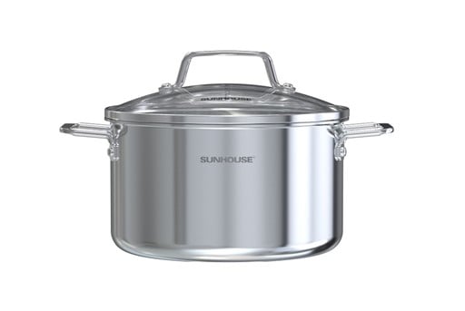 Bộ nồi inox 304 liền đáy Sunhouse healthy SHG703E – ảnh 3