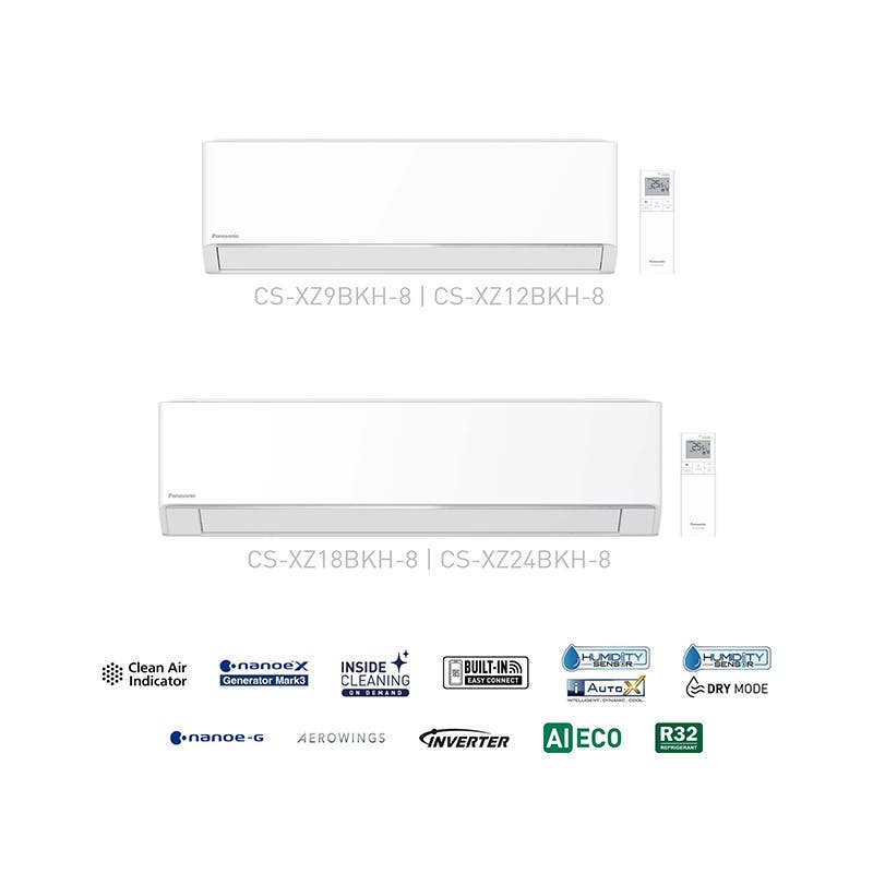 Máy lạnh điều hòa Inverter 1.5HP 2 chiều Panasonic CU/CS-XZ12BKH-8 – ảnh 5