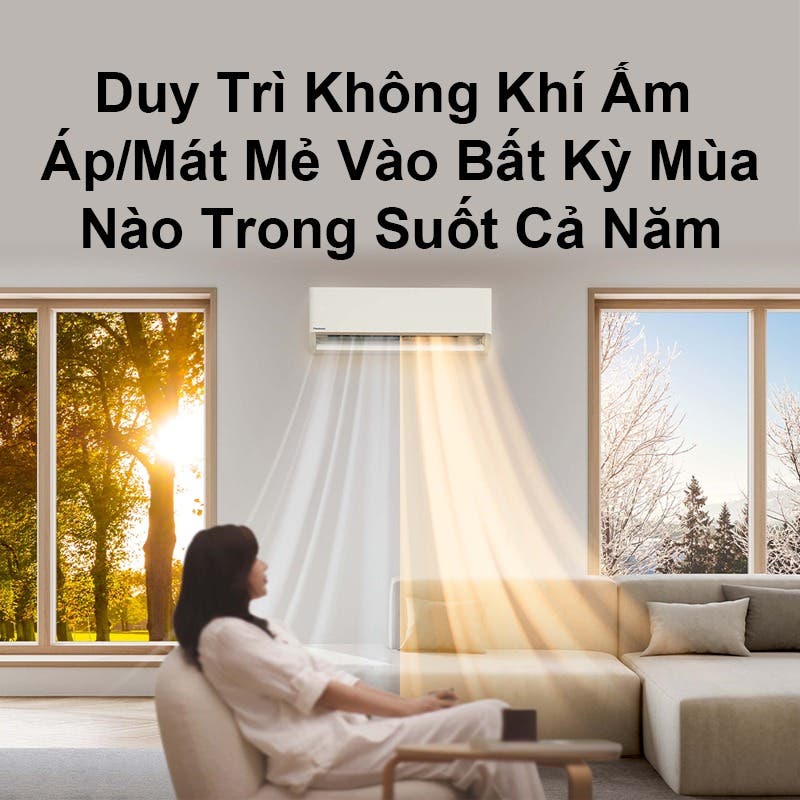 Máy lạnh điều hòa Inverter 2HP 2 chiều Panasonic CU/CS-XZ18BKH-8 – ảnh 6