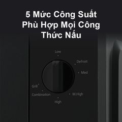 Lò vi sóng nướng Panasonic NN-GM22QBYUE ảnh 5
