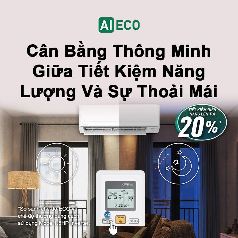 Máy lạnh điều hòa Inverter 1HP 1 chiều Panasonic CU/CS-BU9BKH-8 – ảnh 7