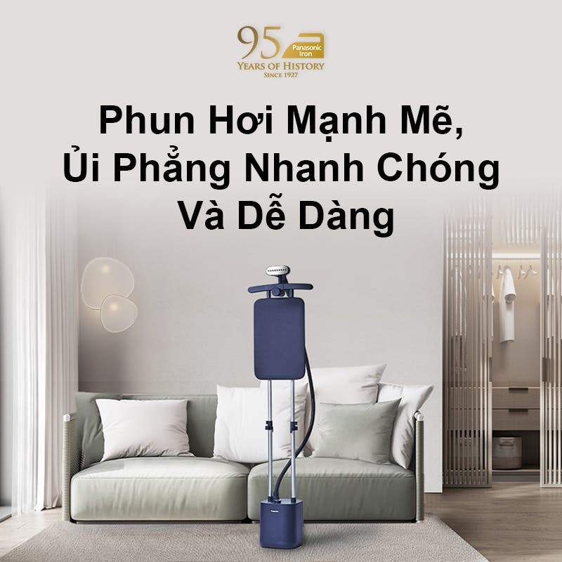 Bàn ủi hơi nước đứng Panasonic NI-GWG085ARA – ảnh 5