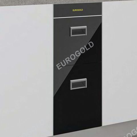Thùng gạo Eurogold B322 - màu đen