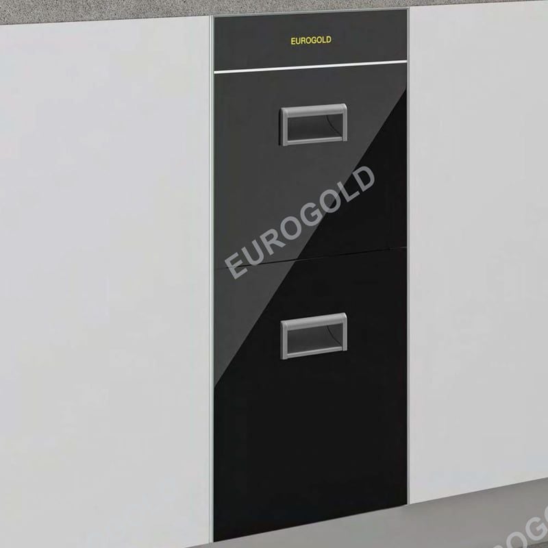 Thùng gạo Eurogold B322 - màu đen