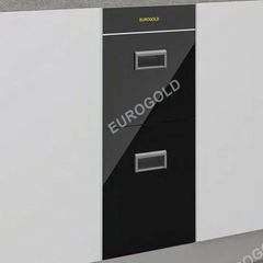 Thùng gạo Eurogold B322 - màu đen